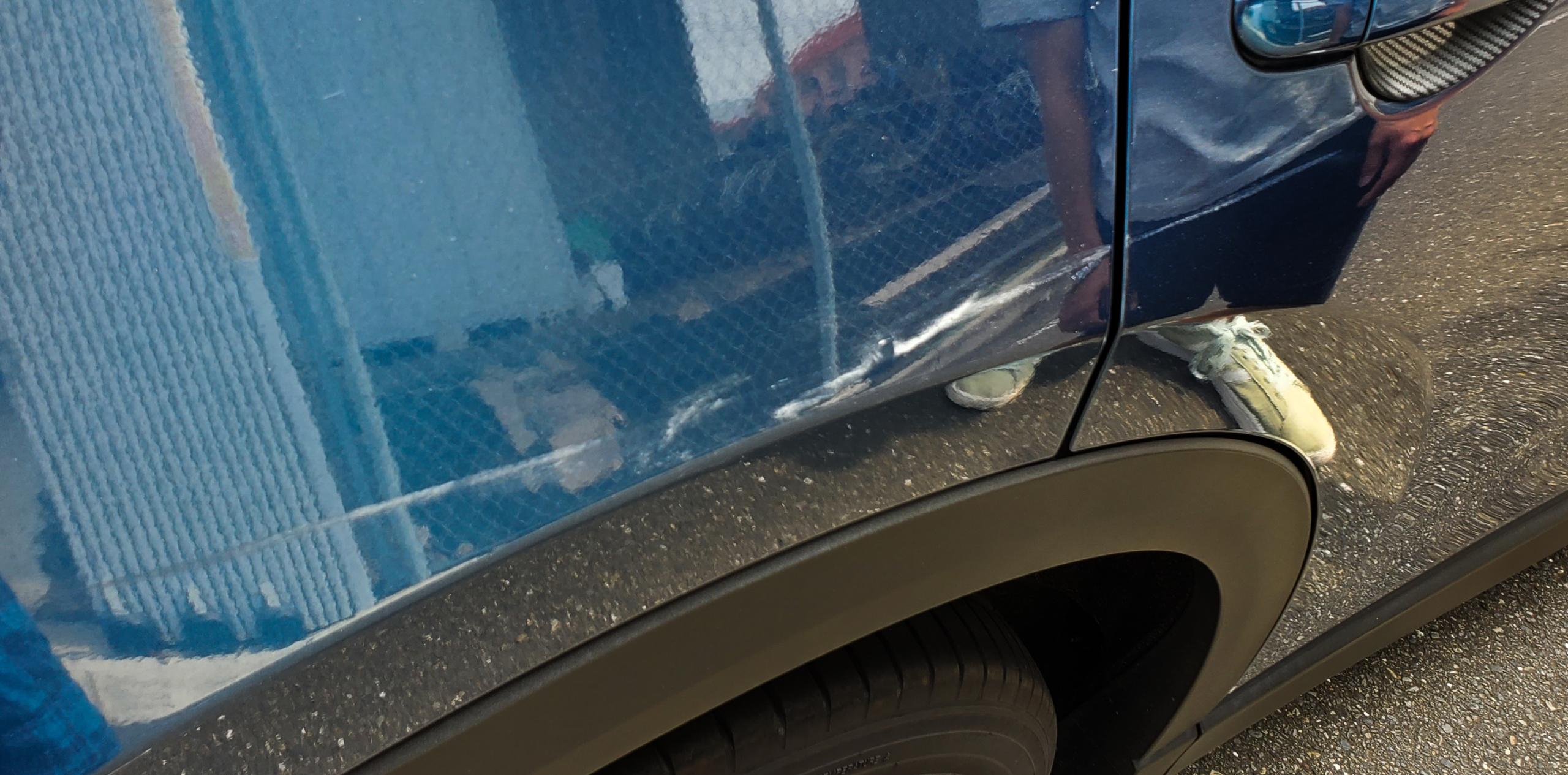 【交通事故】「Mazda CX5」運転席側リアドアとリアフェンダーをぶつけられました。ディーラーでの修理代が高額に いぬやま世界観